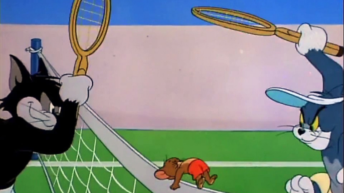 Tom and Jerry, 46 Episode - Tennis Chumps (1949)_ By Toba.tv