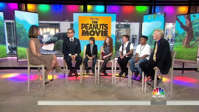 ‘Peanuts Movie’ Cast Says Anchors Halloween Costumes Were ‘A Little Creepy’ | TODAY