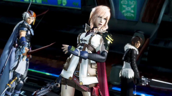 Dissidia Final Fantasy Lightning gameplay