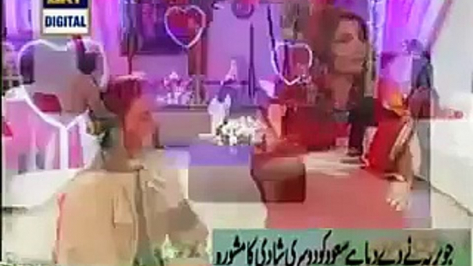 Javeria & Saud Fight In Nida Yasir Live Morning Show