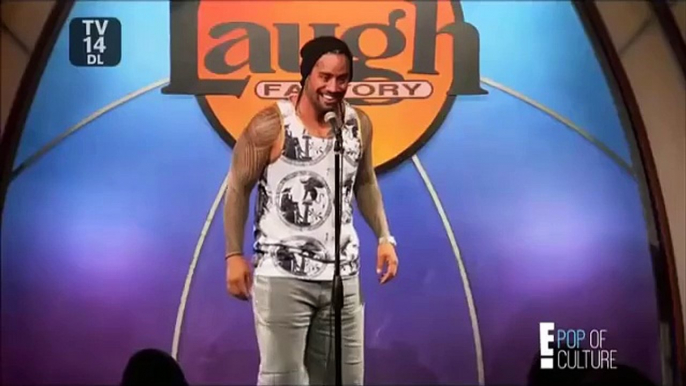 Jimmy Uso's Hilarious Stand-Up Comedy in the Laugh Factory_ Total Divas, September 15, 2015  by Toba Tv