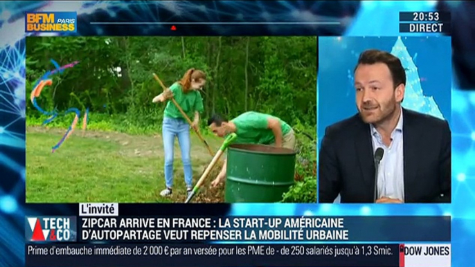 "Grâce à son partenariat avec la SNCF, Zipcar est présent dans de nombreuses gares TGV partout en France", Etienne Hermite - 18/01