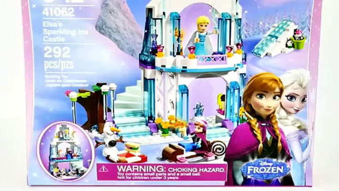 FROZEN ELSA\'S Sparkling Ice Castle Lego Disney Princess Anna Juguete para Construir Princesa DCTC