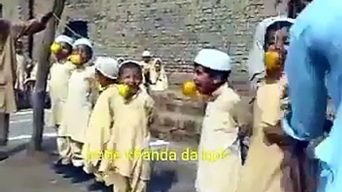 Pathan kids very funny school video, pashto funny drama, pashto funny video, pathan kids playing game, pashto tapay, tang takor, pashto songs, karan khan tapay, rahim shah songs