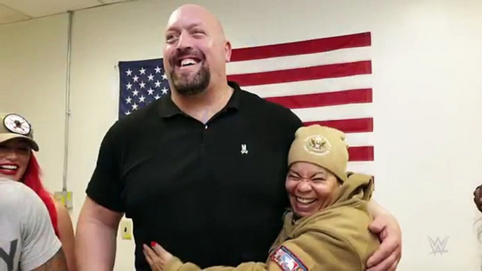 WWE Superstars and Divas visit U.S. service members stationed in Jacksonville