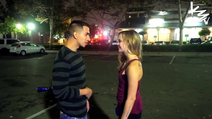 Kissing Hot Girls In Public (GONE SEXUAL) - Staring Contest Game For Kisses - Kissing Prank 2015