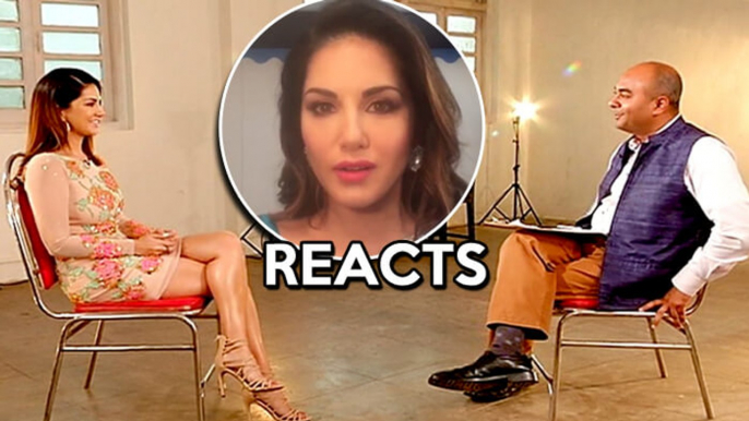 Watch: Sunny Leone REACTS To Her Interview With Bhupendra Chaubey Going Viral