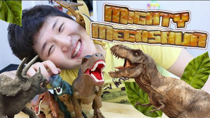 움직이고 소리나는 공룡 장난감! 거대 티라노사우루스 익룡 - mighty megasaur / A moving dinosaur toys 미또의 장난감 놀이[또이]