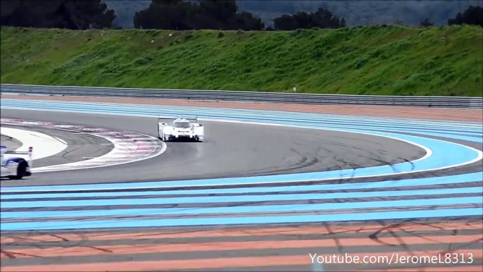 Porsche 919 Hybrid LMP1 PURE SOUND on the track  Breaks Down!