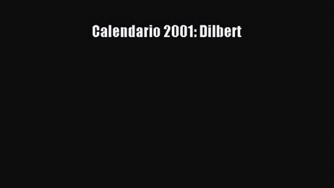 PDF Download - Calendario 2001: Dilbert Download Online