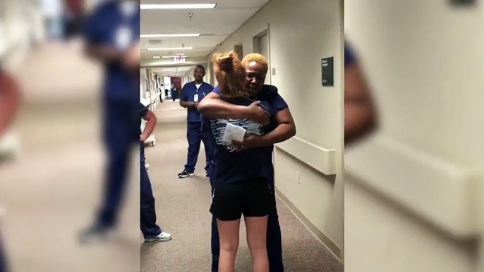 Girl walks after being paralyzed! Nurse has a priceless reaction!