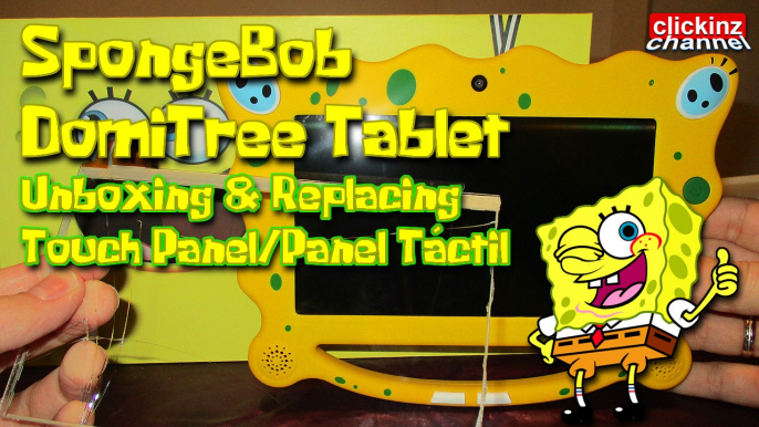 Tablet PC How to Replace Touch Screen Touch Panel COMO CAMBIAR Pantalla TACTIL TABLET Cambio Cristal SpongeBob TABLET PC for Kids Sponge Bob Esponja Tablet para niños Cambiar Touch Screen a una Tablet China Chino REPAIR Replacement Chinese UNBOXING TEST