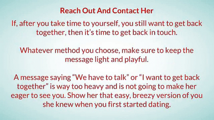 How to get your ex girlfriend back- Ways, Tips And Strategies On How To Get Your Ex Girlfriend Back