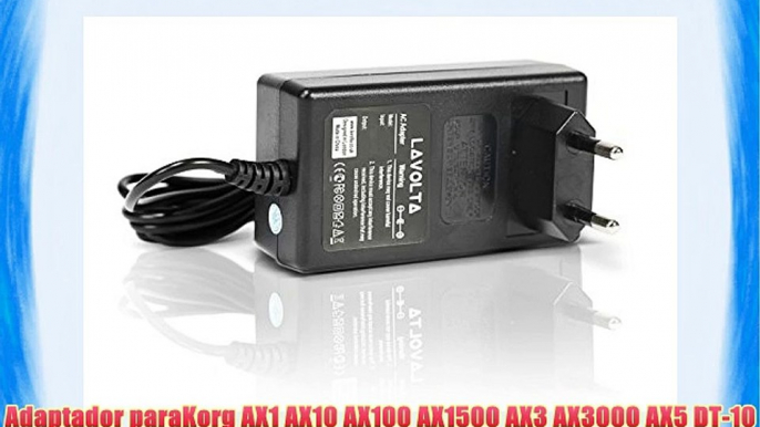 9V Lavolta Cargador Original Adaptador Fuente de Alimentaci?n para Korg AX1 AX10 AX100 AX1500