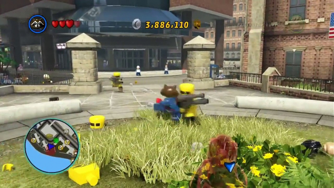 Лего Lego супергерои марвел Rocket Raccoon Free Roam Gameplay часть 2 лучшие игры