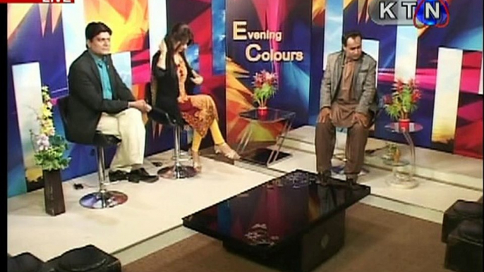 Evening Colours KTN TV Show 06 JANUARY 2016 ALI GUL MALLAH & SOHRAB SOOMRO SINDHI COMEDY FUNNY