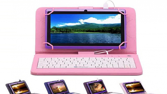 iRULU eXpro 7 tablet Google APP play Android 4.4 Tablet PC Quad Core 1024*600 HD 16GB Dual Cam WIFI OTG With Keyboard New Hot-in Tablet PCs from Computer