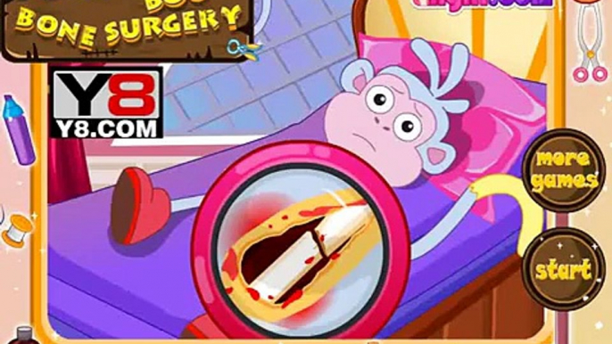 Dora Help Boots Bone Surgery - Dora The Explorer Games - Dora Doctor Games - Cartoons for Children