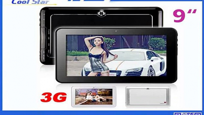 New 9 inch 3G Phone Call Tablet PC MTK6577 contex A9 Dual Core 1.0GHz 512MB RAM 4GB ROM Android 4.0 Dual Camera WCDMA-in Tablet PCs from Computer