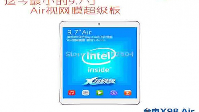 New Arrived Teclast X98 Air Intel Quad Core tablet pc 64 bit 9.7Retina IPS 2048x1536 Android 4.2/Windows 8.1 2G+32G 2.0MP+5.0MP-in Tablet PCs from Computer