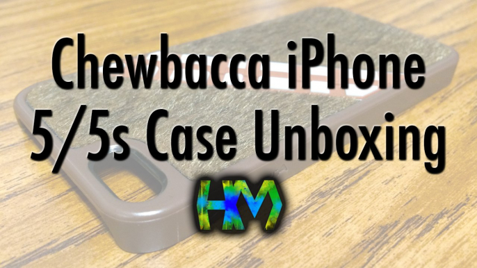 Chewbacca iPhone 5/5s Case Unboxing