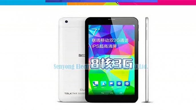 Original Cube Talk 7X U51GT C8 MT8392 Octa Core 2.0GHz Android 4.4 Tablet PC 7'-'- 3G Phone Call 1024*600 IPS 2MP Camera GPS-in Tablet PCs from Computer