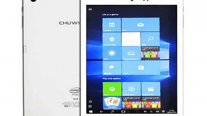 Chuwi HI8 8'-'- tablet Dual boot Windows 10+Android4.4 tablets pc Intel Z3736F Quad Core 2GB RAM 32GB ROM 1920*1200 multi language-in Tablet PCs from Computer