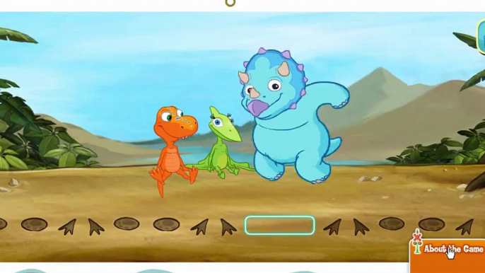 Dinosaur Train Dino Tracks Cartoon Animation PBS Kids Game Play Walkthrough