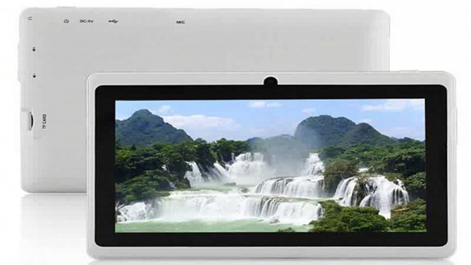 7 Dual Core Tablet PC Android 4.4 Bluetooth WiFi Tablet PC  Be good for  promotion and gift given 7 inch tab pc-in Tablet PCs from Computer