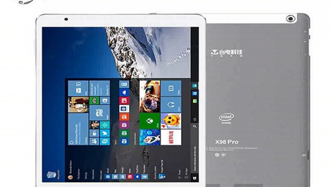 Original 9.7 inch Teclast X98 Pro Dual Boot Windows 10 & Andriod 5.1 Tablet PC Intel Cherry Trail Z8500 4GB LPDDR3 64GB eMMC-in Tablet PCs from Computer