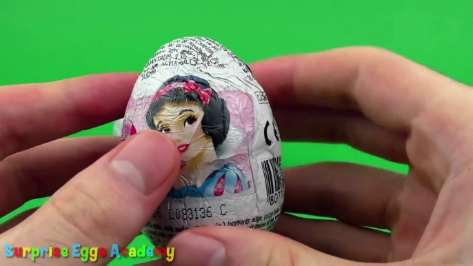 3 Disney Princess Surprise Eggs - Princess Cinderella, Princess Snow White