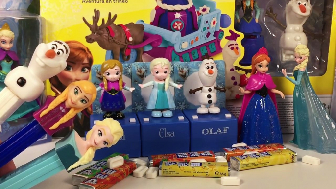 FROZEN PEZ Candie Dispenser Frozen "Let It Go" Disney Frozen Anna Elsa FROZEN PEZ BONBONS