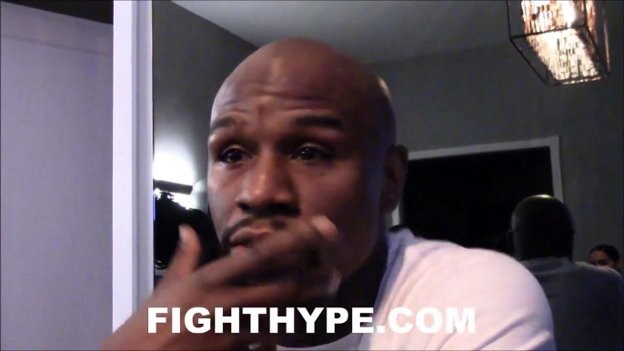 FLOYD MAYWEATHER RESPONDS TO CONOR MCGREGOR IF HE GOT OFFENDED, THAT`s LIFE