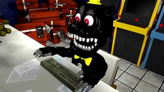 FNAF WORLD IS OUT!!! Animatronics Reaction  FNAF SFM