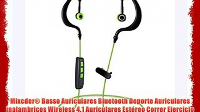 Mixcder? Basso Auriculares Bluetooth Deporte Auriculares inalambricos Wireless 4.1 Auriculares