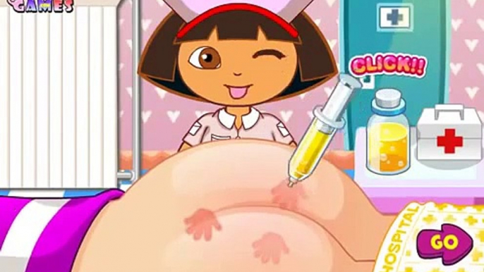 Dora the Explorer is a cute Nurse ~ Play Baby Games For Kids Juegos ~ D2KuFFnlz0k