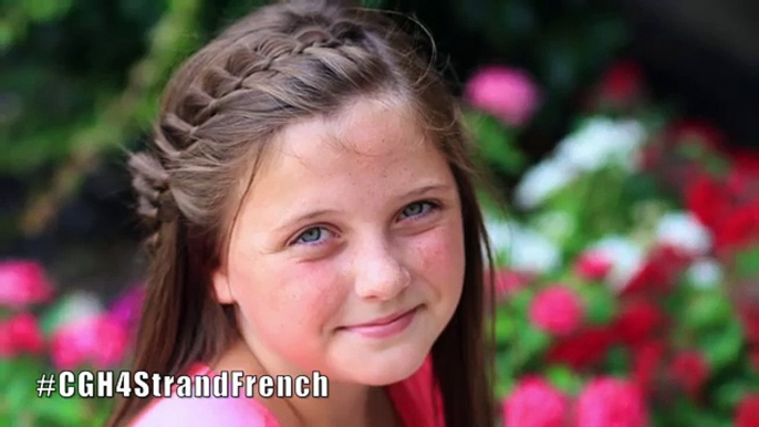 4-Strand French Braid Pinback   Cute Girls Hairstyles