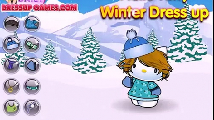 Hello Kitty Winter Dressup Hello Kitty video game, HELLO KITTY dessin animé baby games Jz4saiOruX8