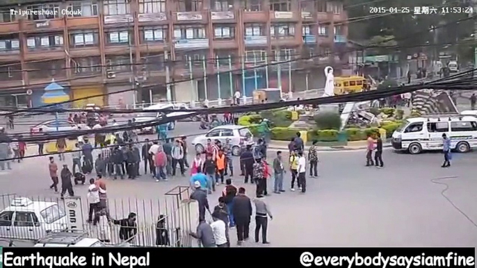 Nepal Earthquake Live CCTV footage from 10 spots  Historical Earthquakes