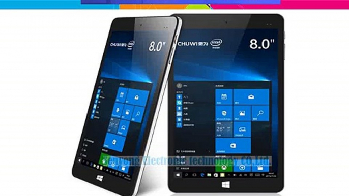 Original Chuwi Vi8 Plus Windows 10 Tablet PC 8.0'-'- IPS 1280x800 Intel Cherry Trail X5 Z8300 Quad Core 1.84GHz HDMI Type C-in Tablet PCs from Computer