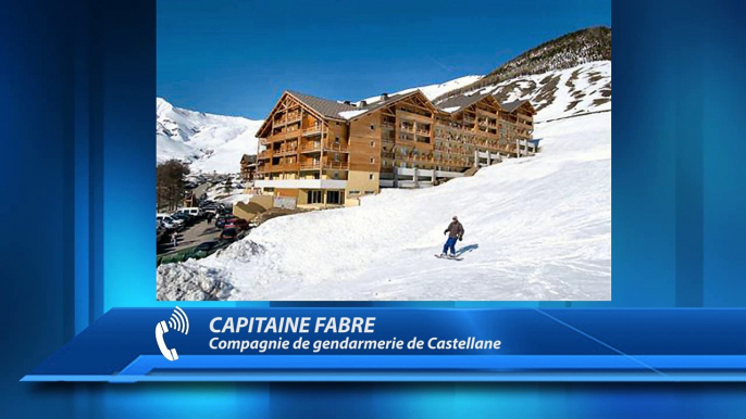 D!CI TV - Il prend la fuite après avoir percuté un skieur à la Foux d'Allos. Une enquête ouverte