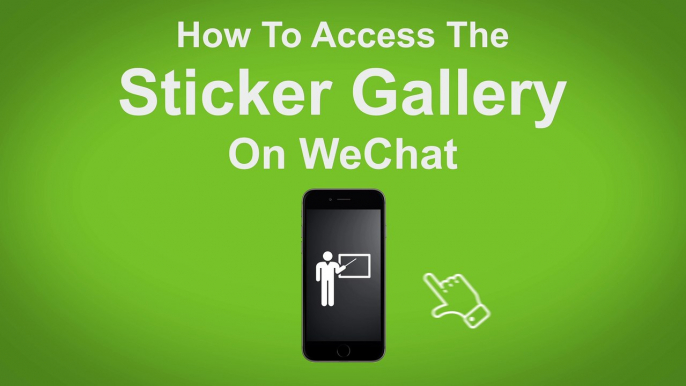 How to Access The Sticker Gallery on WeChat  - WeChat Tip #6