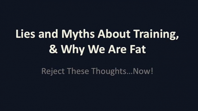 Breaking the Fat Loss Code - Part II - Training Basics, Personal Trainer, Austin, TX