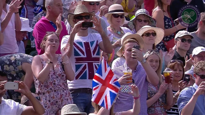 2015 Day 11 Highlights, Andy Murray vs Roger Federer semi-final