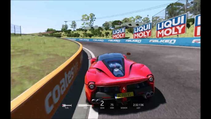 Ferrari LaFerrari, Mount Panorama, Motor Racing Circuit Bathurst, Assetto Corsa, i5 4690 R7 370