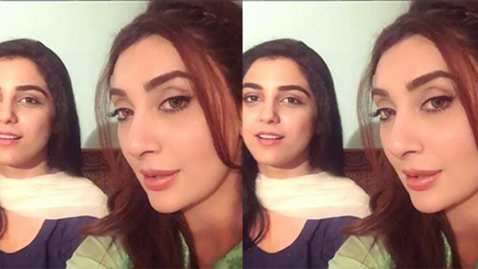 Maya Ali And Ayesha khan singing Mann Mayal OST