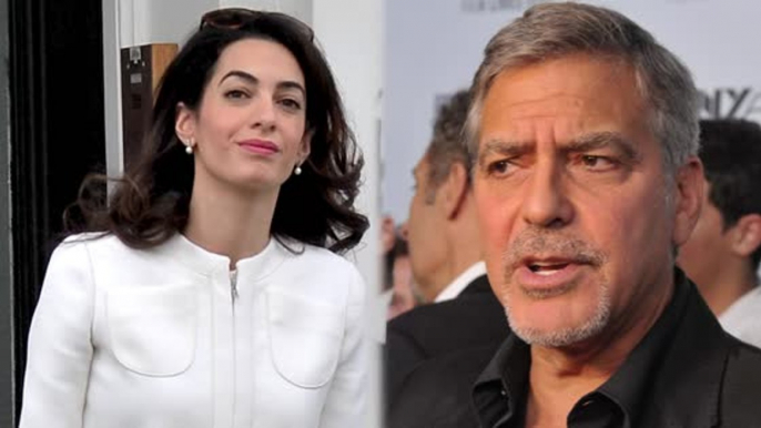 Report: George and Amal Clooney Drifting Apart