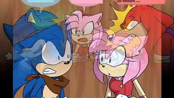 mini comic sonamy sonic boom kiss (español)