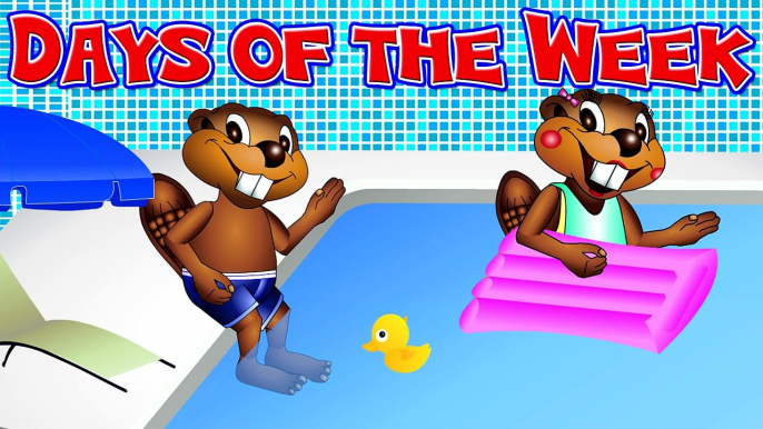 “Days of the Week Song” (Level 2 English Lesson 01) CLIP - Days in English, Education for Babies