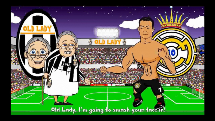 JUVENTUS vs REAL MADRID 2 1 (Parody Champions League Semi final 2015 Goals Highlights)